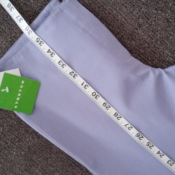 🆕️ 🌴VTG/RARE Lilly Pulitzer🌴 - Purple/Blue Stretch Cropped Pant - Picture 9 of 11